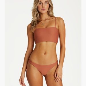 Billabong Tanlines Tanga Bikini Cacao